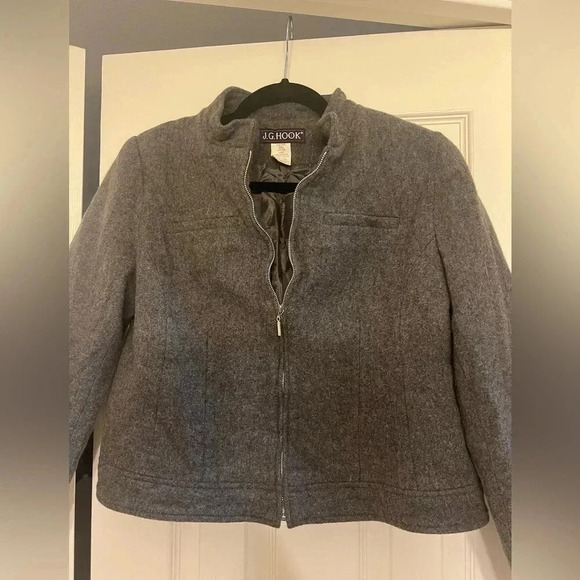 100% Wool Jacket J.g. Hook Size 10p - Picture 2 of 8